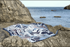 Vegan rug (Double-sided): "OCTOPUS GARDEN", by Martha Thumiger TheKeep