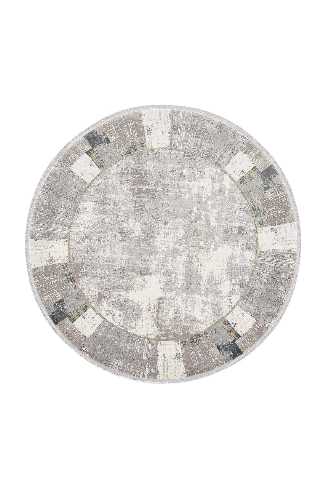 GridWave Silver Premium Rug - M426A