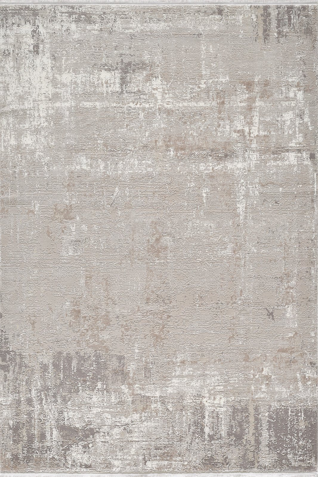 Natural Beige Canvas Abstract Rug - NV003