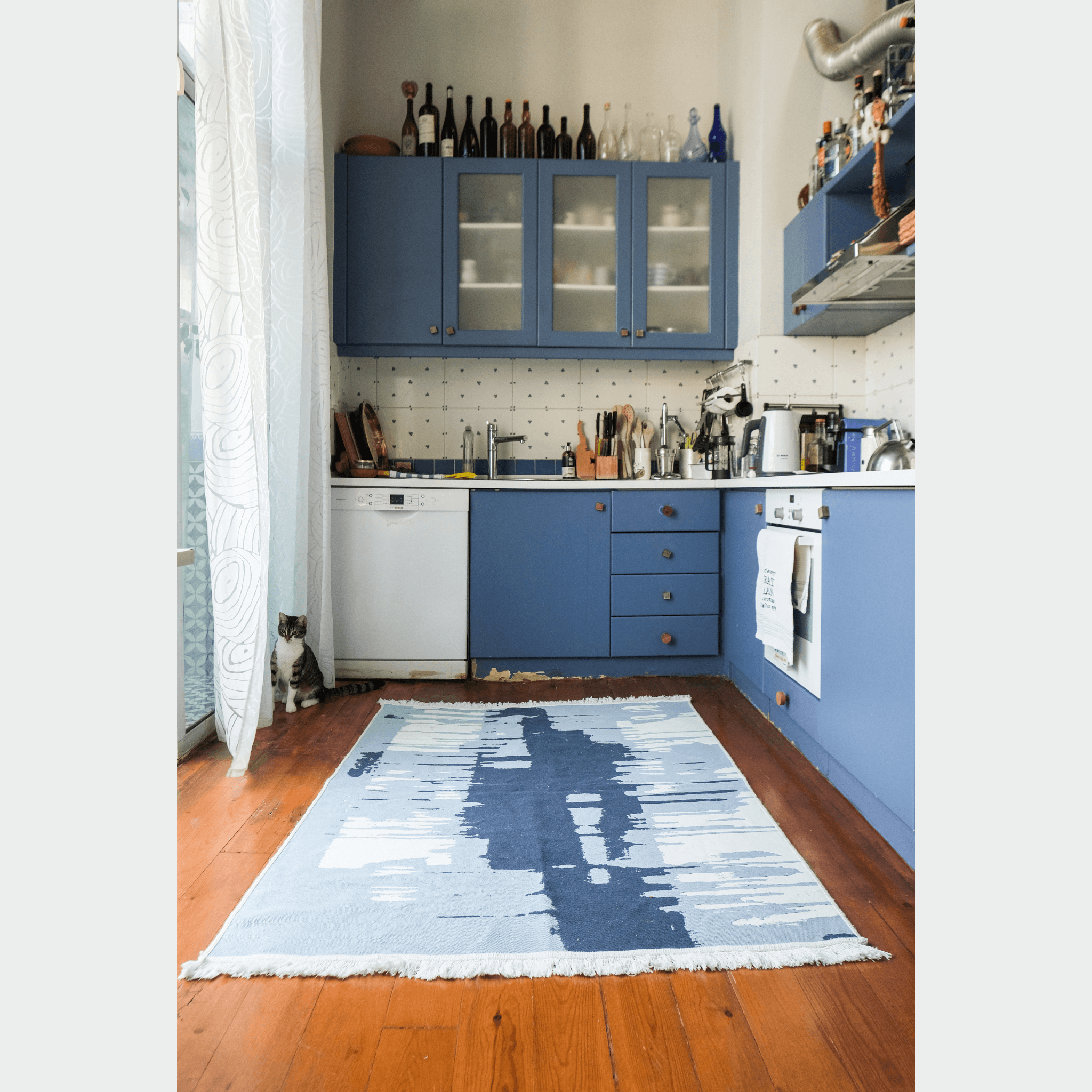 "SUNSET ON THE OKAVANGO DELTA", by Ceren Bingöl, Rug - TheKeep GlobalDouble sided rug