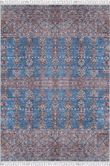 machine-washable-area-rug-Braided-Tassel-Collection-Blue-JR5087