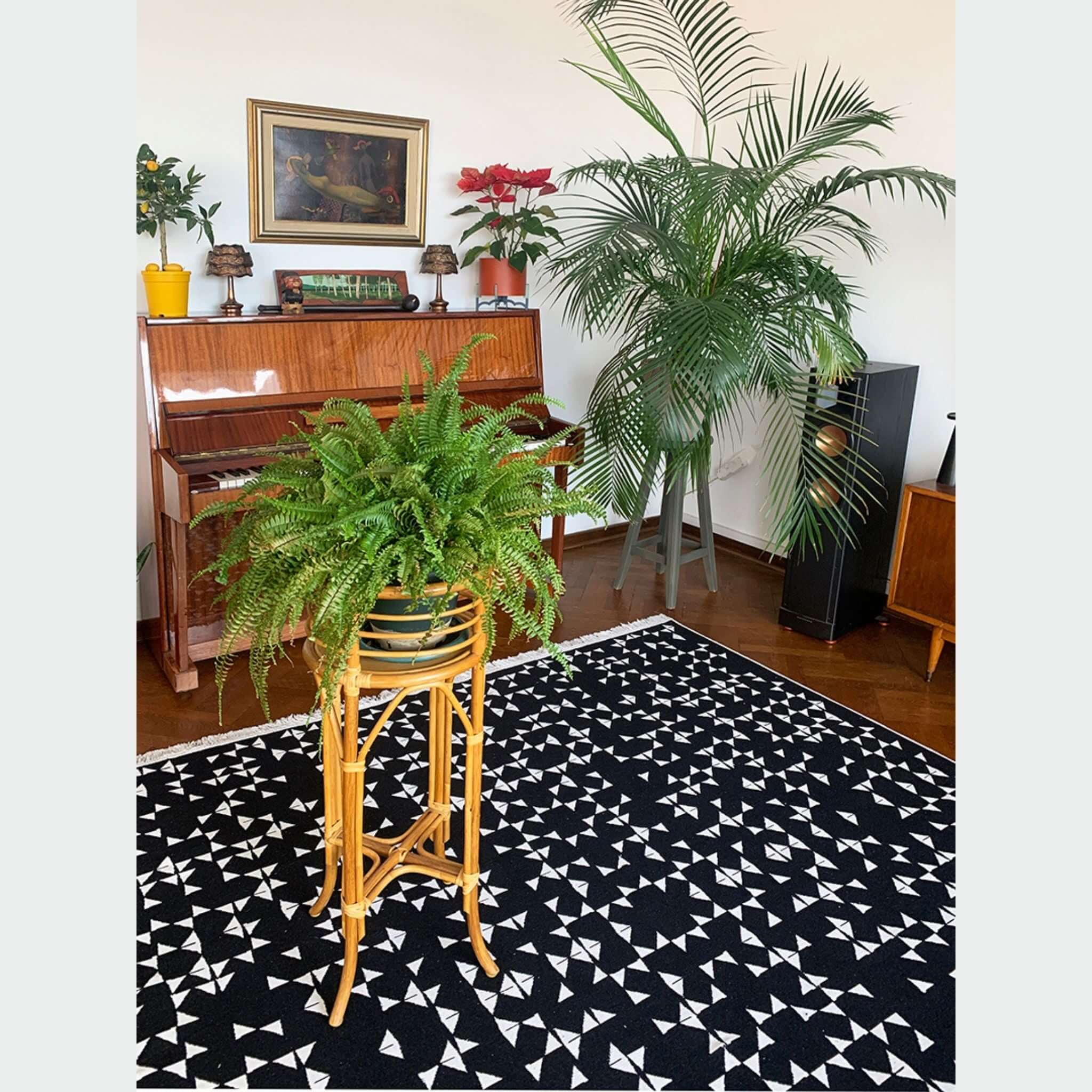 Vegan rug (Double-sided): "VIBRATION", by Bilge Kalfa - TheKeep GlobalVegan rug (Double-sided)