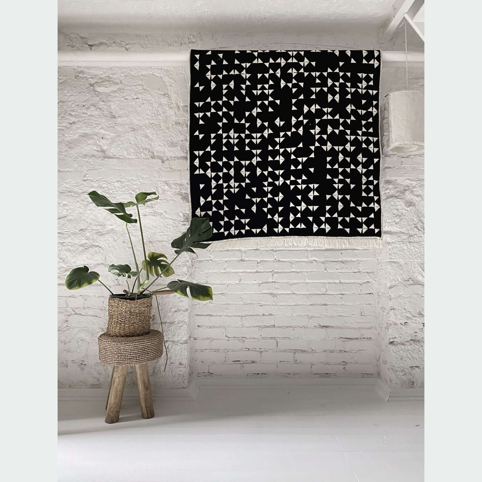 Vegan rug (Double-sided): "VIBRATION", by Bilge Kalfa - TheKeep GlobalVegan rug (Double-sided)