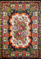 Enchanted Garden - Machine-Washable Rug JR151