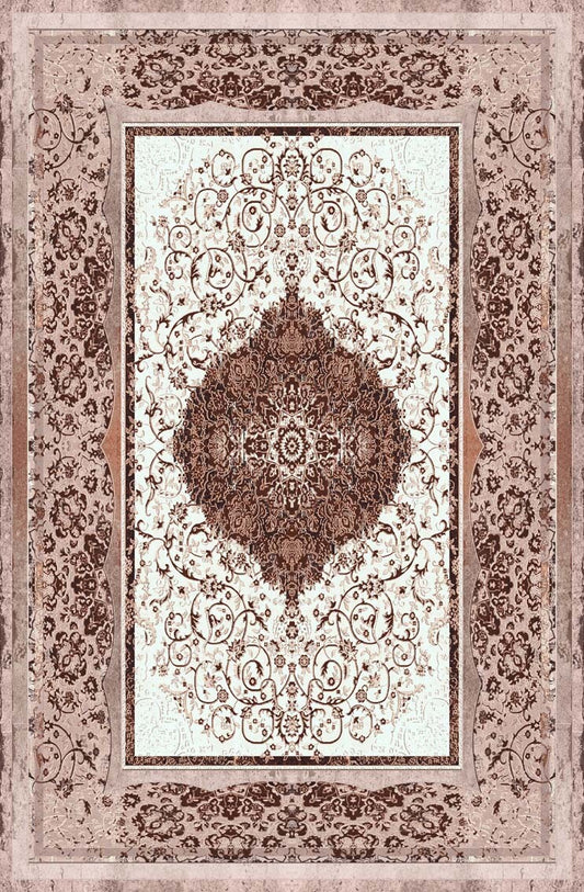 machine-washable-area-rug-Medallion-Collection-Bronze-Brown-JR1390