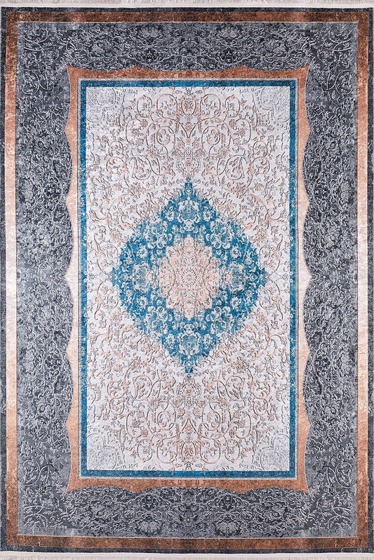 machine-washable-area-rug-Medallion-Collection-Blue-JR1394