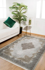 machine-washable-area-rug-Medallion-Collection-Green-JR1520