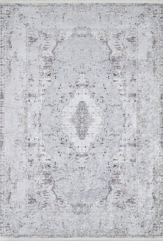 machine-washable-area-rug-Medallion-Collection-Gray-Anthracite-JR1778