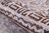 machine-washable-area-rug-Bohemian-Collection-Bronze-Brown-Cream-Beige-JR1586