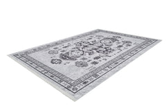 machine-washable-area-rug-Medallion-Tribal-Ethnic-Collection-Gray-Anthracite-JR1893