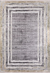 machine-washable-area-rug-Bordered-Modern-Collection-Gray-Anthracite-Yellow-Gold-JR1194