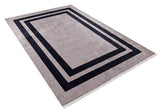 machine-washable-area-rug-Bordered-Modern-Collection-Bronze-Brown-JR601