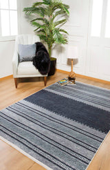 machine-washable-area-rug-Stripe-Modern-Collection-Gray-Anthracite-JR1546