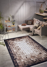 machine-washable-area-rug-Plaid-Modern-Collection-Bronze-Brown-JR1004