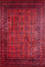 machine-washable-area-rug-Traditional-Collection-Red-JR36