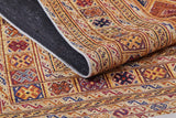 machine-washable-area-rug-Traditional-Collection-Orange-JR44