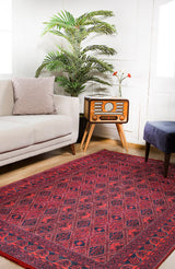 machine-washable-area-rug-Traditional-Collection-Red-JR1132