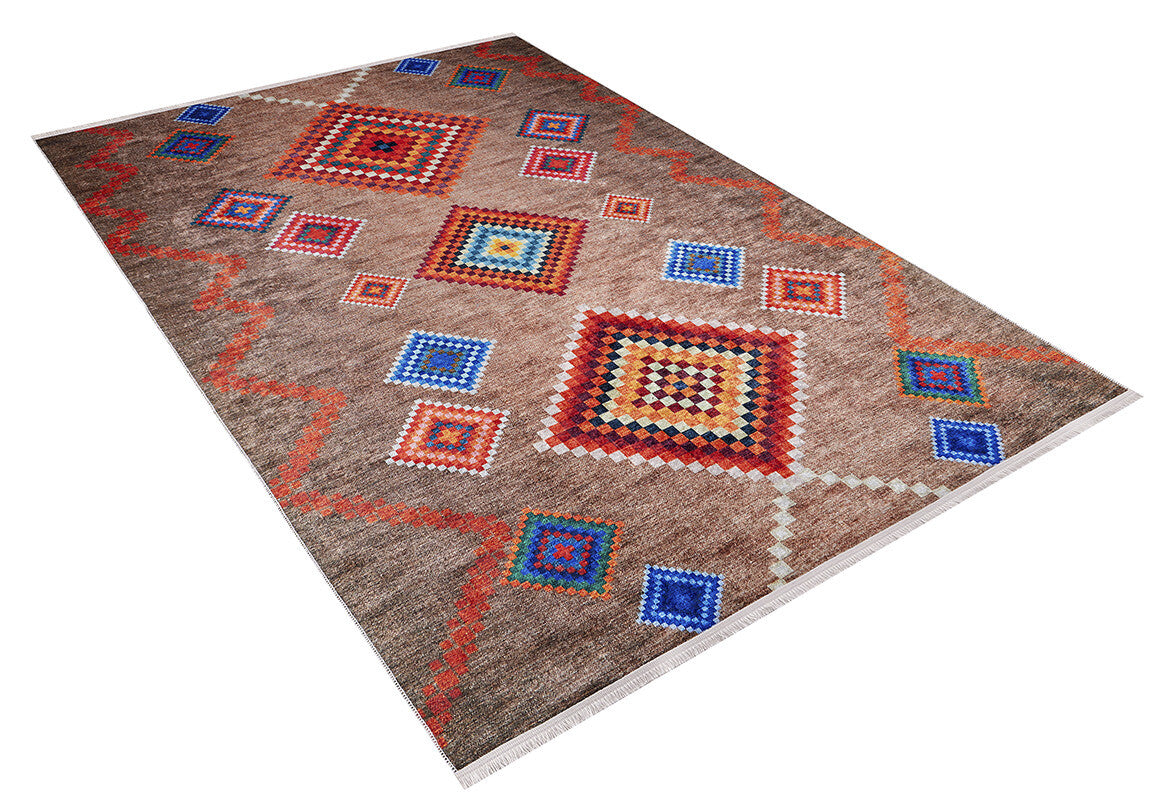 machine-washable-area-rug-Tribal-Ethnic-Collection-Multicolor-JR1536