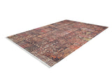 machine-washable-area-rug-Tribal-Ethnic-Collection-Bronze-Brown-JR1651