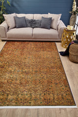 machine-washable-area-rug-Trellis-Lattice-Modern-Collection-Orange-JR1752