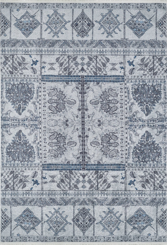 machine-washable-area-rug-Oriantel-Collection-Gray-Anthracite-JR1865