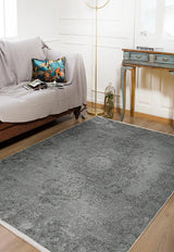 machine-washable-area-rug-Medallion-Vintage-Collection-Gray-Anthracite-JR173