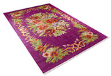 machine-washable-area-rug-Floral-Collection-Pink-Purple-JR321