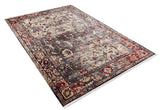 machine-washable-area-rug-Traditional-Collection-Bronze-Brown-Red-JR900