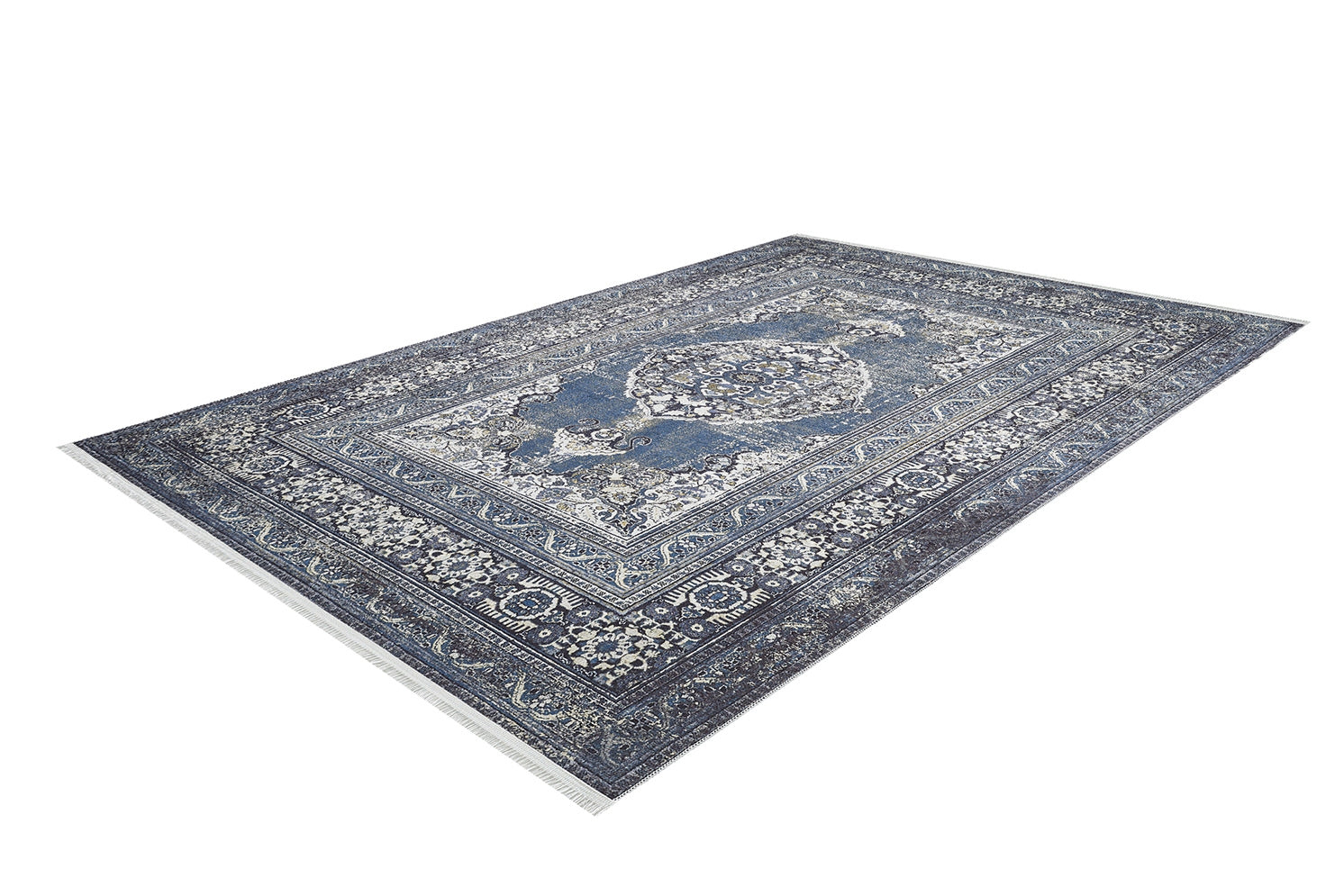 machine-washable-area-rug-Medallion-Collection-Blue-JR1932