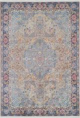 machine-washable-area-rug-Medallion-Persian-Collection-Blue-JR1969