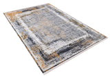 machine-washable-area-rug-Bordered-Modern-Collection-Gray-Anthracite-Orange-JR1227