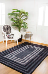 machine-washable-area-rug-Bordered-Modern-Collection-Black-JR1409