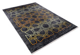 machine-washable-area-rug-Geometric-Modern-Collection-Black-JR1544