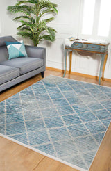 machine-washable-area-rug-Trellis-Lattice-Modern-Collection-Blue-JR705