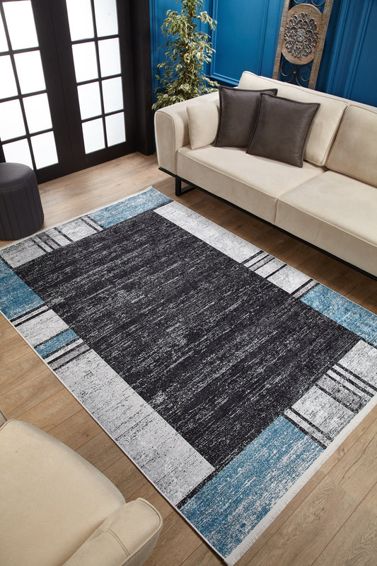 machine-washable-area-rug-Bordered-Modern-Collection-Blue-Gray-Anthracite-JR1583