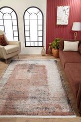 machine-washable-area-rug-Erased-Modern-Collection-Bronze-Brown-JR1652