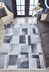 machine-washable-area-rug-Plaid-Modern-Collection-Gray-Anthracite-JR1579