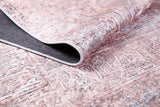 machine-washable-area-rug-Medallion-Collection-Pink-JR1924