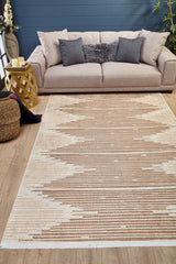 machine-washable-area-rug-Bohemian-Collection-Cream-Beige-JR2004