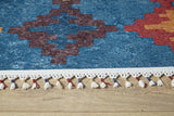 machine-washable-area-rug-Braided-Tassel-Collection-Blue-JR5032