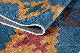 machine-washable-area-rug-Braided-Tassel-Collection-Blue-JR5032