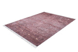 machine-washable-area-rug-Braided-Tassel-Collection-Bronze-Brown-JR5054