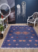 machine-washable-area-rug-Braided-Tassel-Collection-Blue-JR5083