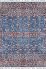 machine-washable-area-rug-Braided-Tassel-Collection-Blue-JR5087