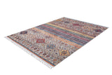 machine-washable-area-rug-Braided-Tassel-Collection-Multicolor-JR5090