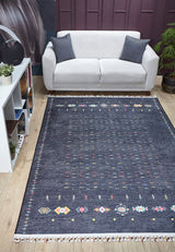 machine-washable-area-rug-Braided-Tassel-Collection-Black-JRK10