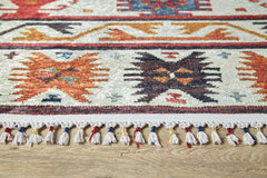 machine-washable-area-rug-Braided-Tassel-Collection-Red-JR5000