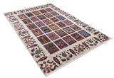 machine-washable-area-rug-Plaid-Patchwork-Modern-Collection-Multicolor-JR861