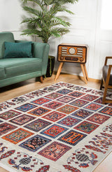 machine-washable-area-rug-Plaid-Patchwork-Modern-Collection-Multicolor-JR861