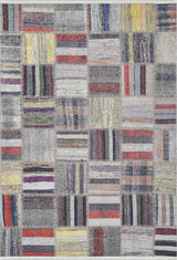 machine-washable-area-rug-Patchwork-Modern-Plaid-Collection-Multicolor-JR1620